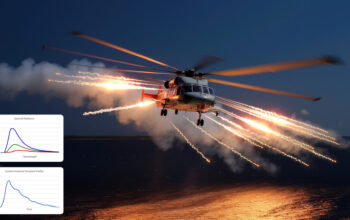 digital flare helicopter model