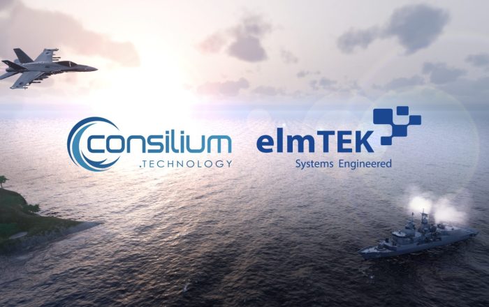 logos of consilium technology and elmtek infinite studio
